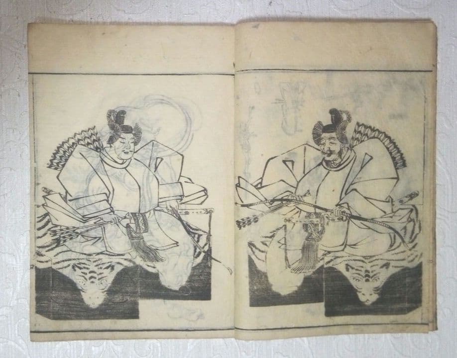 諸職画鑑版画本(黒摺り版画本)鍬形恵齋画(北尾政美)寛政6年寅蠟月出版(初版)