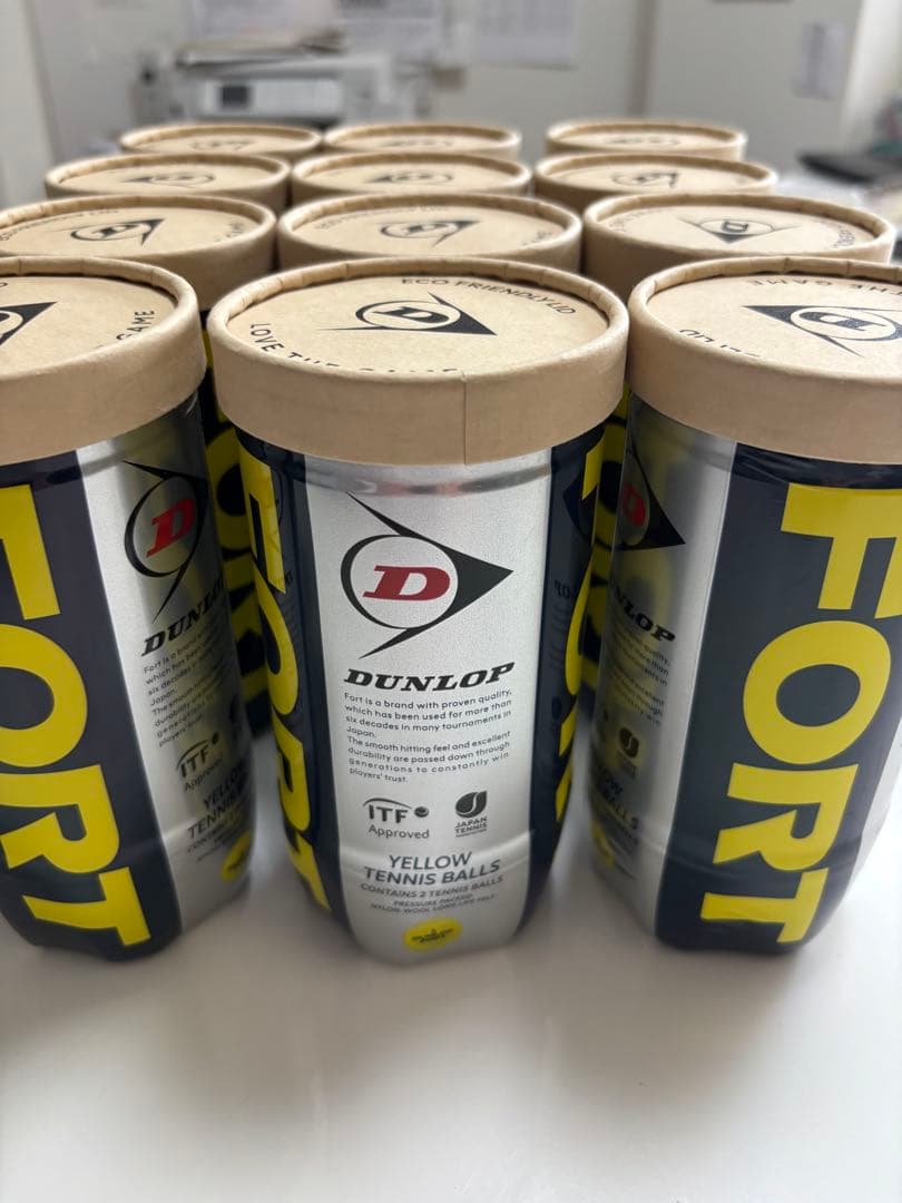 テニスボールDUNLOP FORT13缶