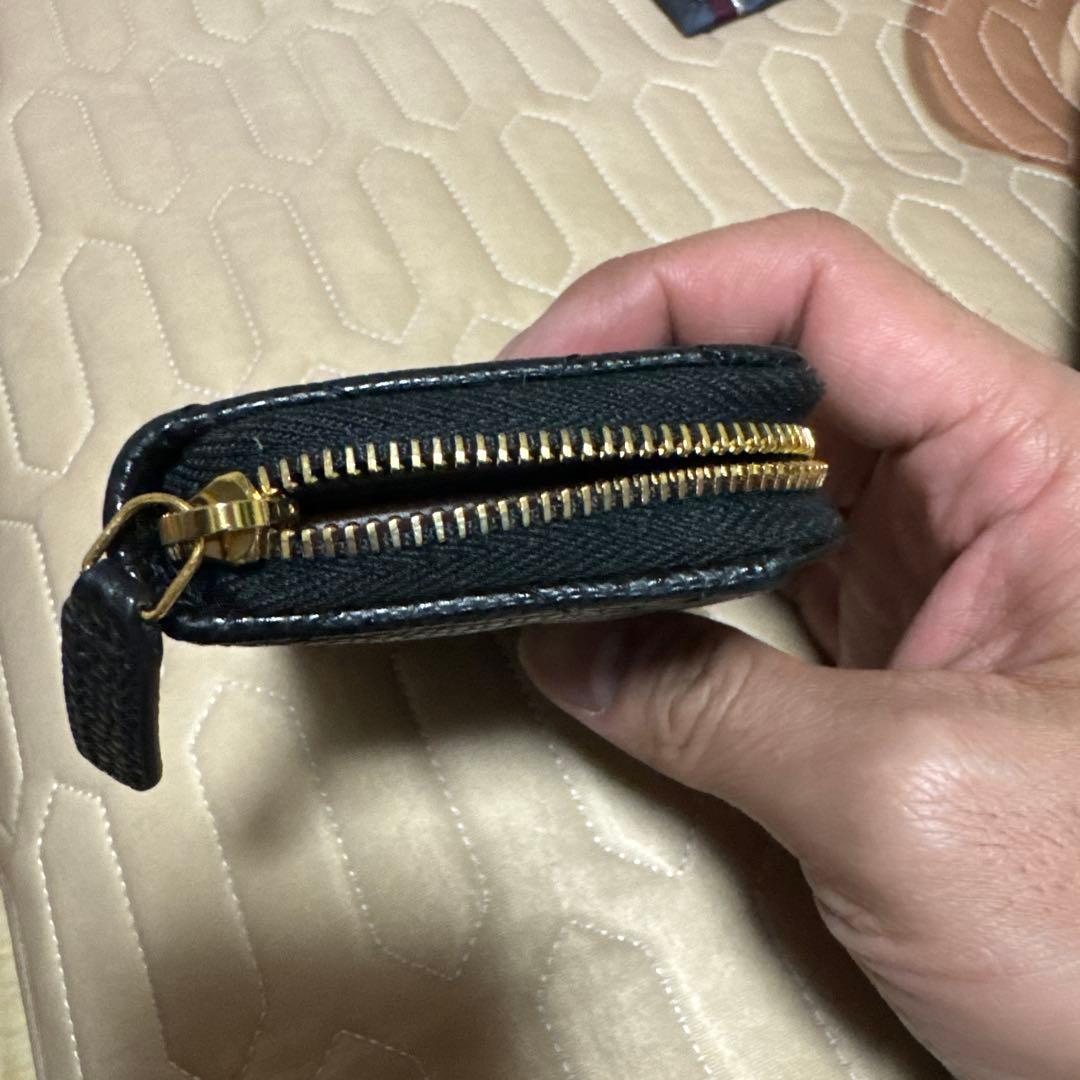 CHANEL ブラックレザー ケース AL2LXSPL