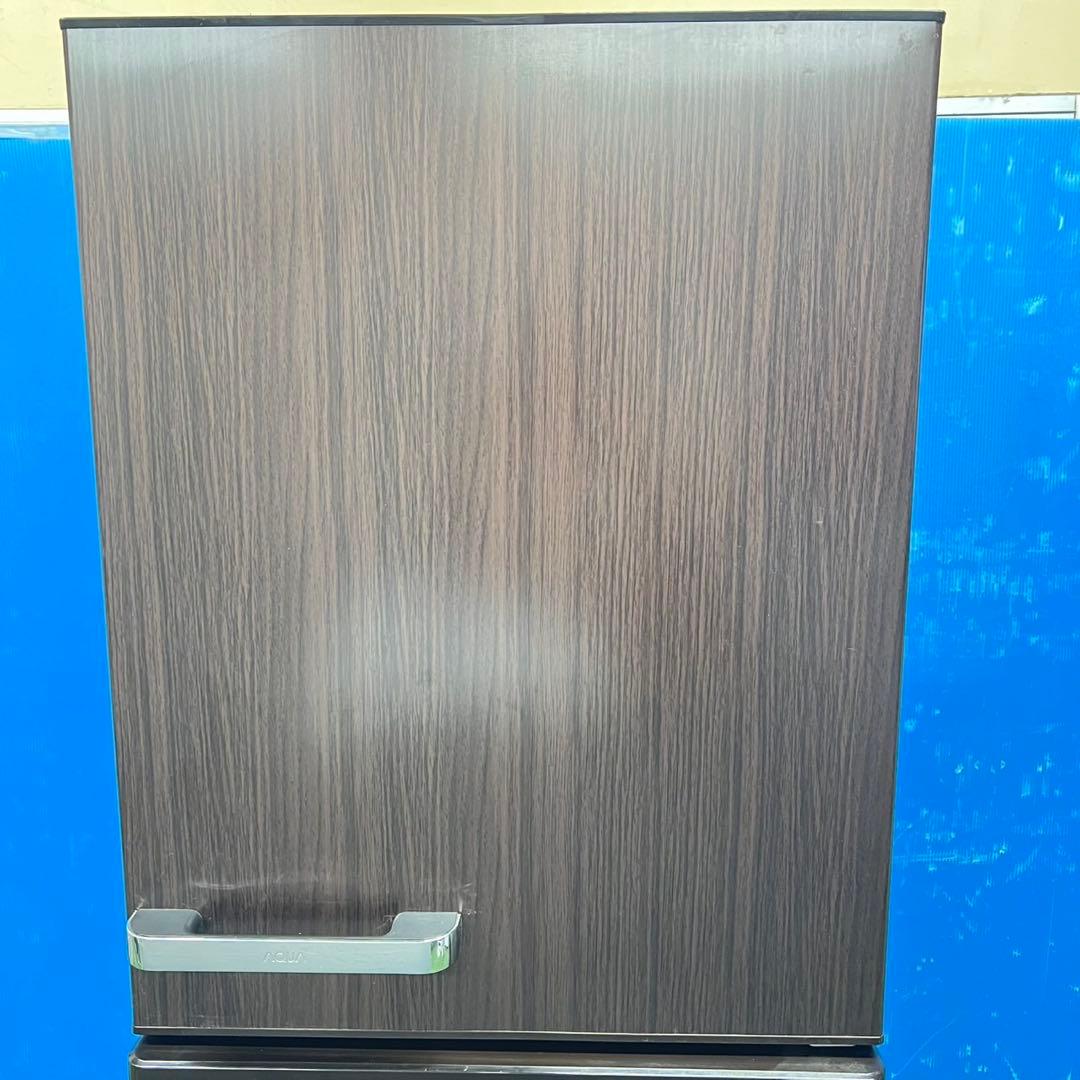 387 冷蔵庫　大型　木目調　400L〜500L 自動製氷機付　美品　右開き