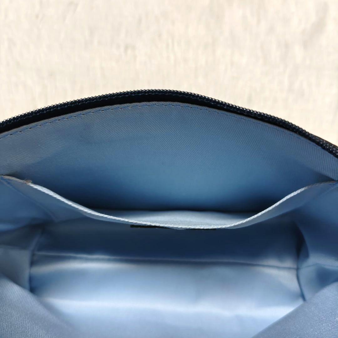 【極美品】キタムラ ショルダーバッグ 2way シュリンクレザー ロゴ刺繍