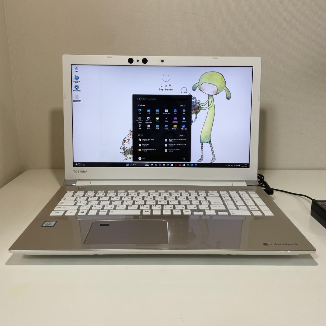 第8世代ＤynabookAZ65/GG i7-8550U SSD512GM16G