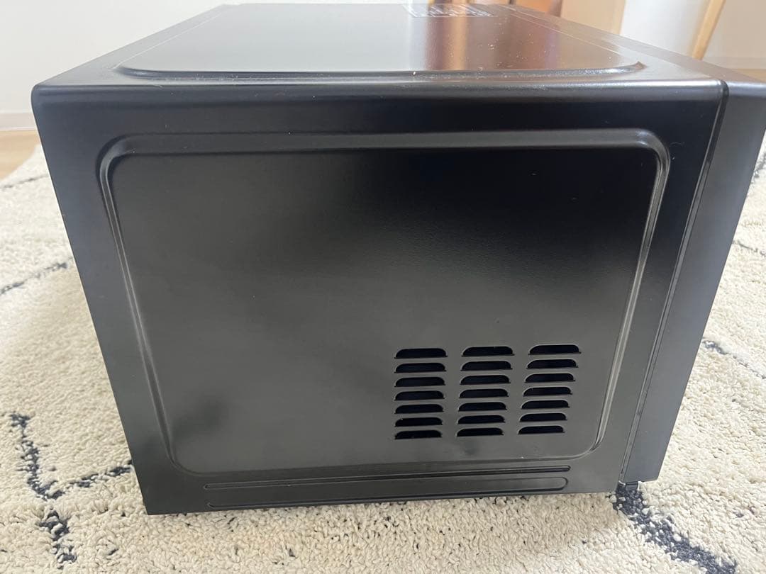 IRIS OHYAMA レンジ ブラック IMB-F2202-B 2024年製