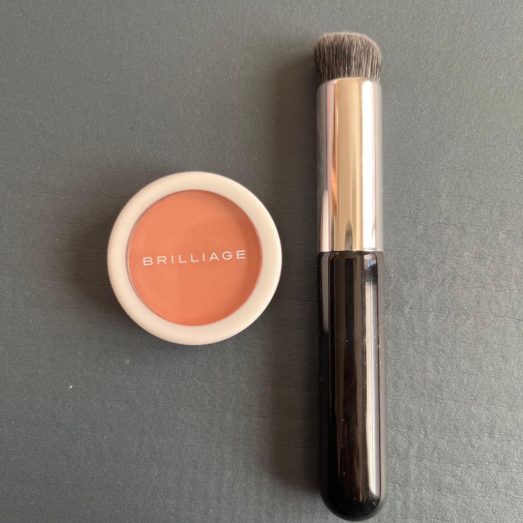 ブリリアージュ カモフラージュコンシーラーチーク 01ピンク ブラシセット