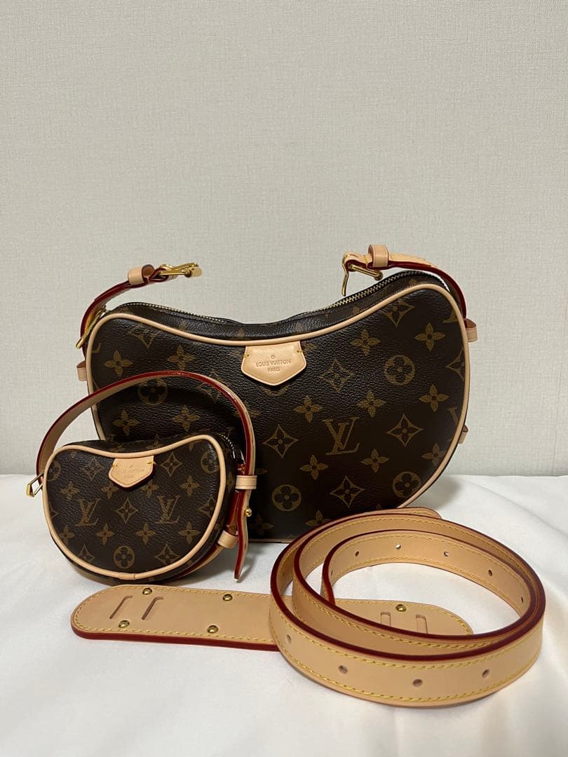 限定セール 超激レア ルイヴィトン　モノグラム　クロワッサンMMショルダーバッグ