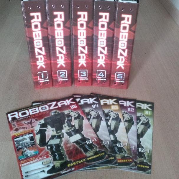 ディアゴスティーニ  　  ロボザック(ROBOZAK)　＆　マガジン