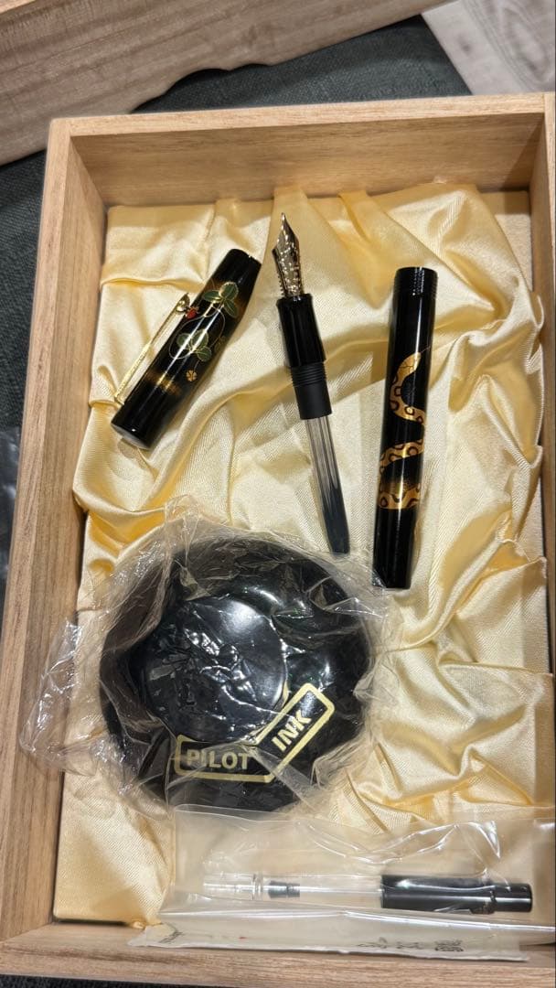 パイロット万年筆18K750 -M-巳Pilot Namiki(蒔絵)