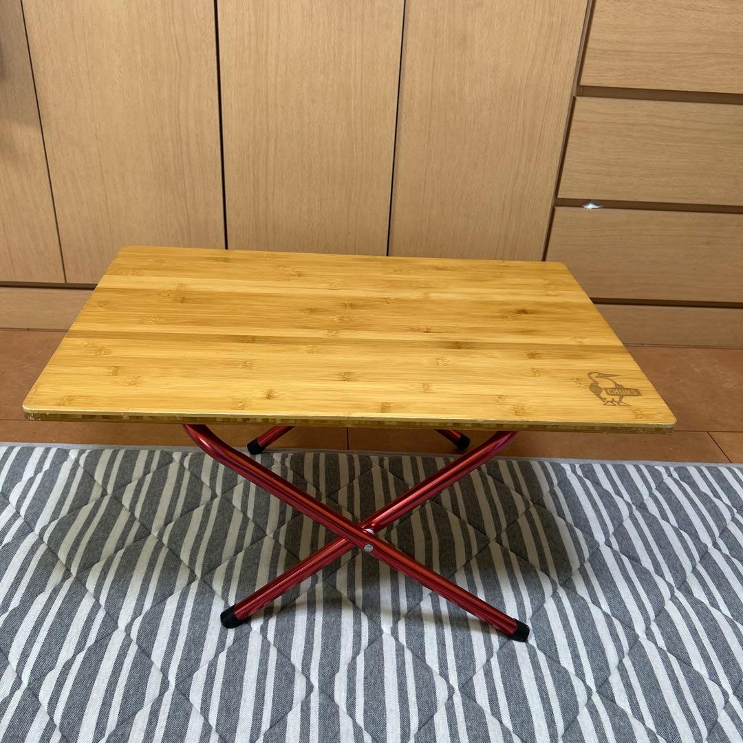 ちくりんさん専用　CHUMS アウトドアテーブル バンブー