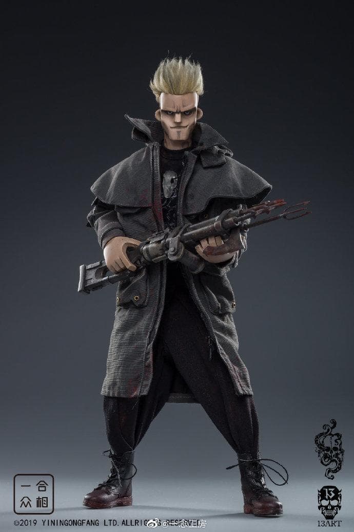 B13Art製 ホットトイズ シーハンター1/6スケールフィギュア「クラーケン」