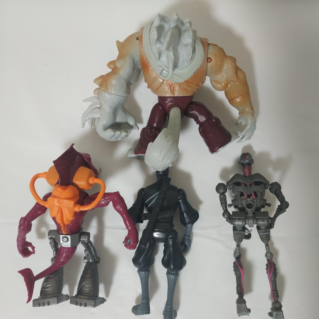 ミュータントタートルズ　フィギュアセット