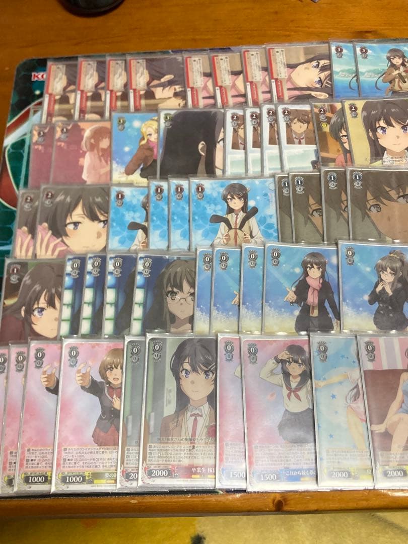 ヴァイスシュヴァルツ 青ブタ　8扉　デッキ　パーツ付き