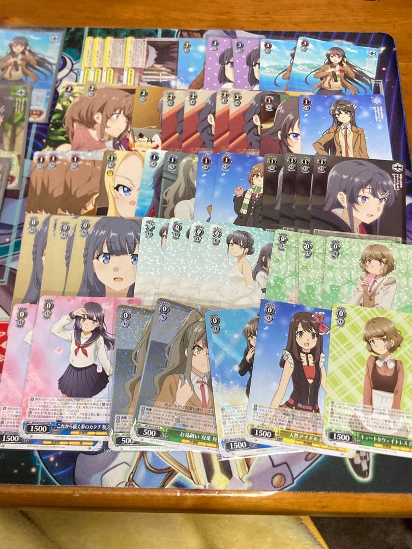 ヴァイスシュヴァルツ 青ブタ　8扉　デッキ　パーツ付き