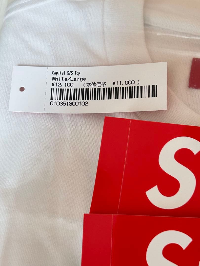 トップス supreme Capital S/S Top 25SS