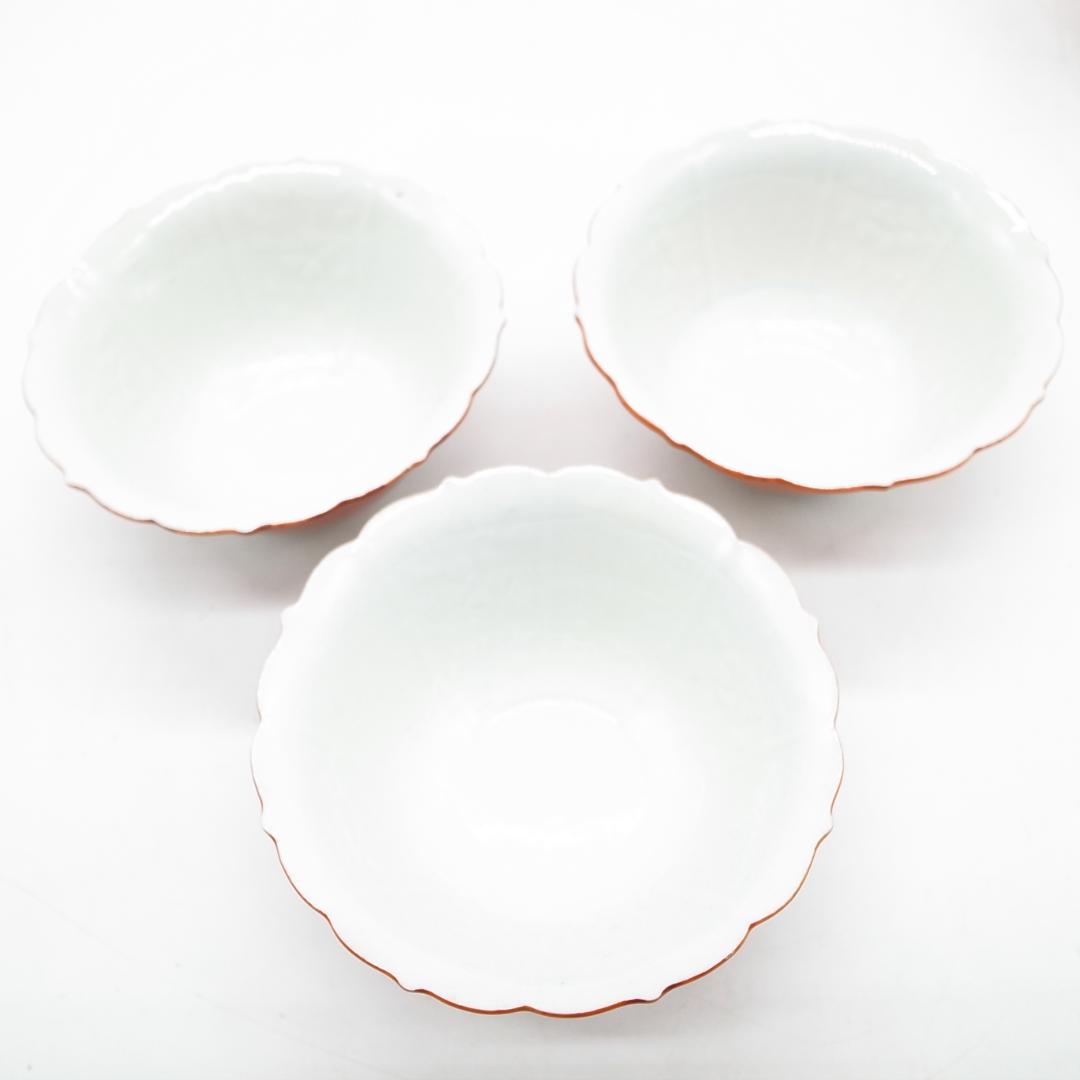 九谷焼 清々軒 初代 矢口永寿造　煎茶碗 6客揃い