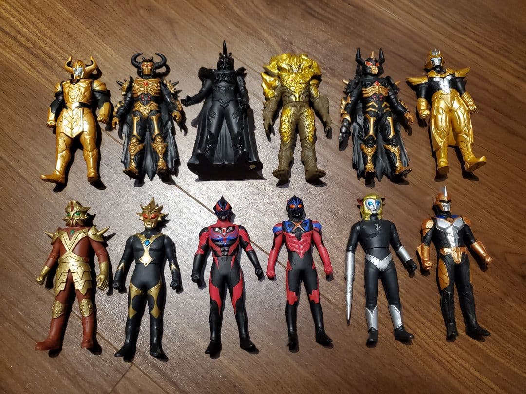 ウルトラ怪獣シリーズ ソフビ エンペラ星人 マグマ星人 エースキラー レア