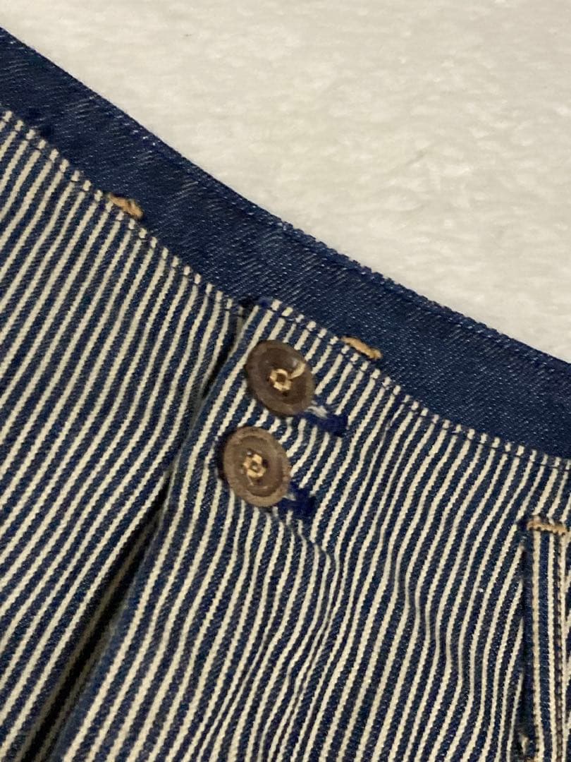 美品✨45R ゴマデニムのギャザーキュロットスカート