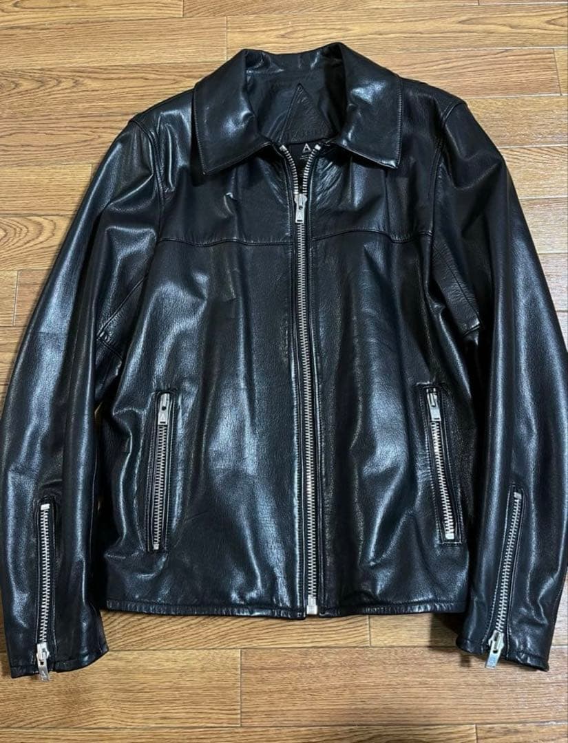 A LEATHER DRIZZLER JACKET ドリズラー レザージャケット