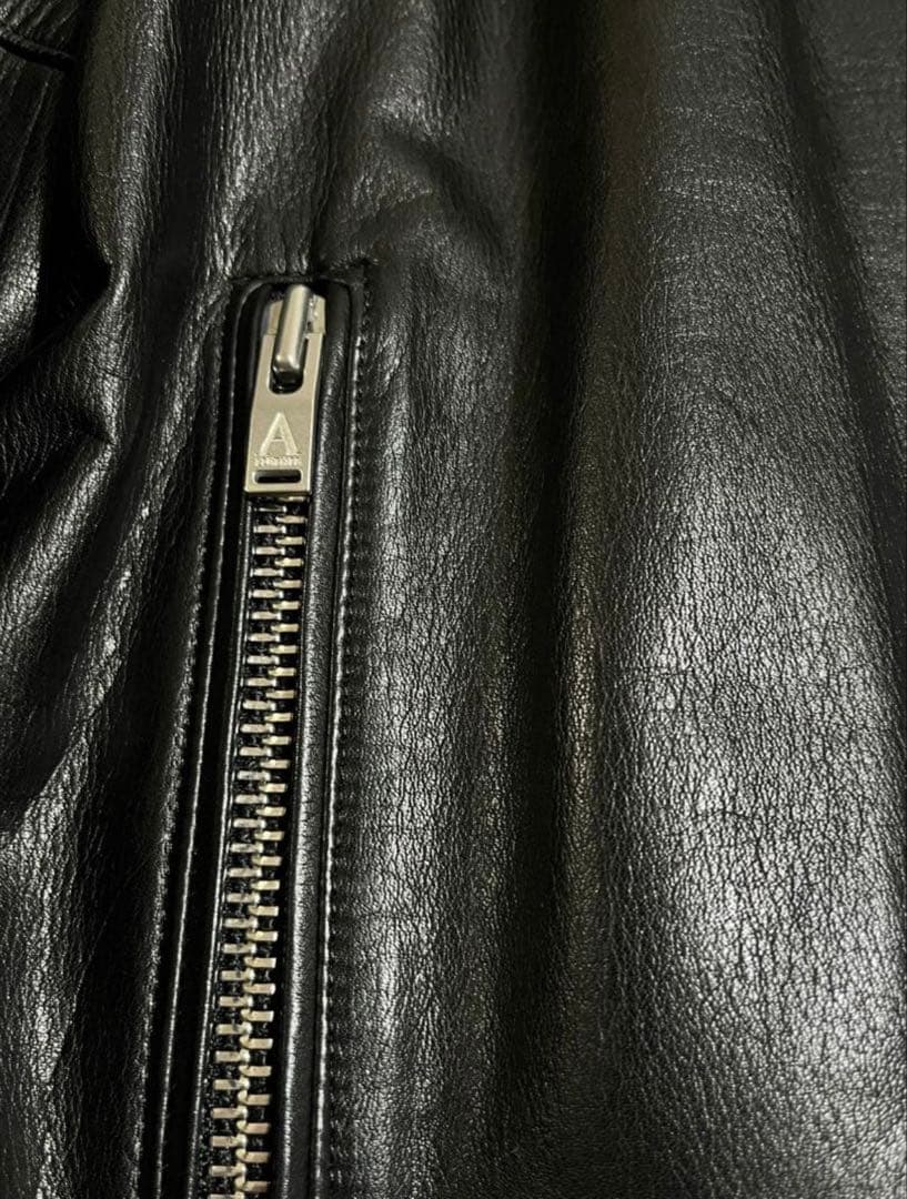 A LEATHER DRIZZLER JACKET ドリズラー レザージャケット