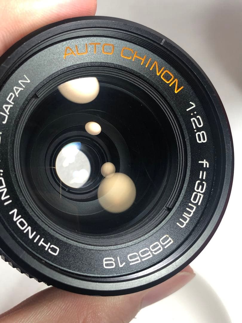 レア？　auto CHINON 35mm f2.8 m42マウント