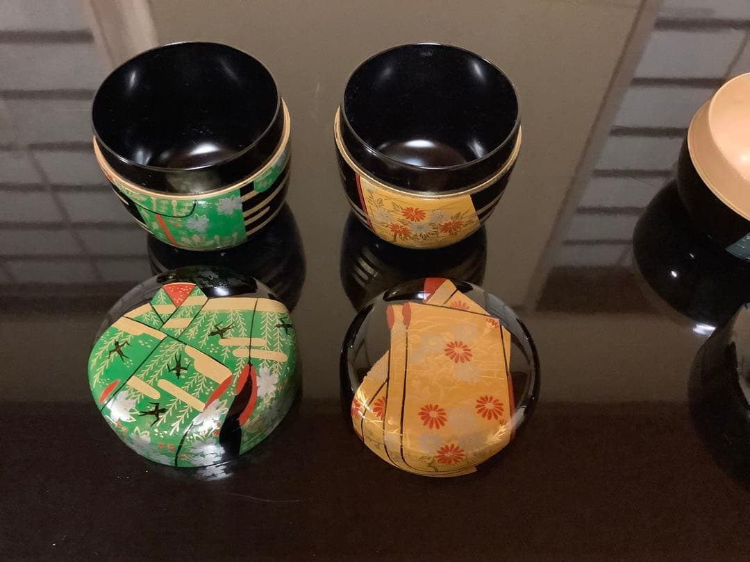 茶道具 誰ヶ袖棗　中村湖彩作