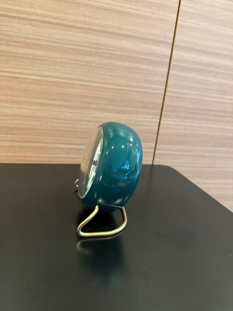 Arne Jacobsen（アルネ・ヤコブセン）テーブルクロック ブルーグリーン