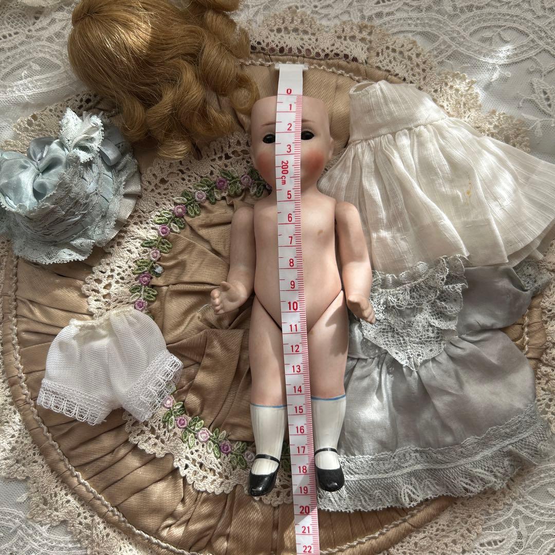 アンティークオールビスクドール 18センチ