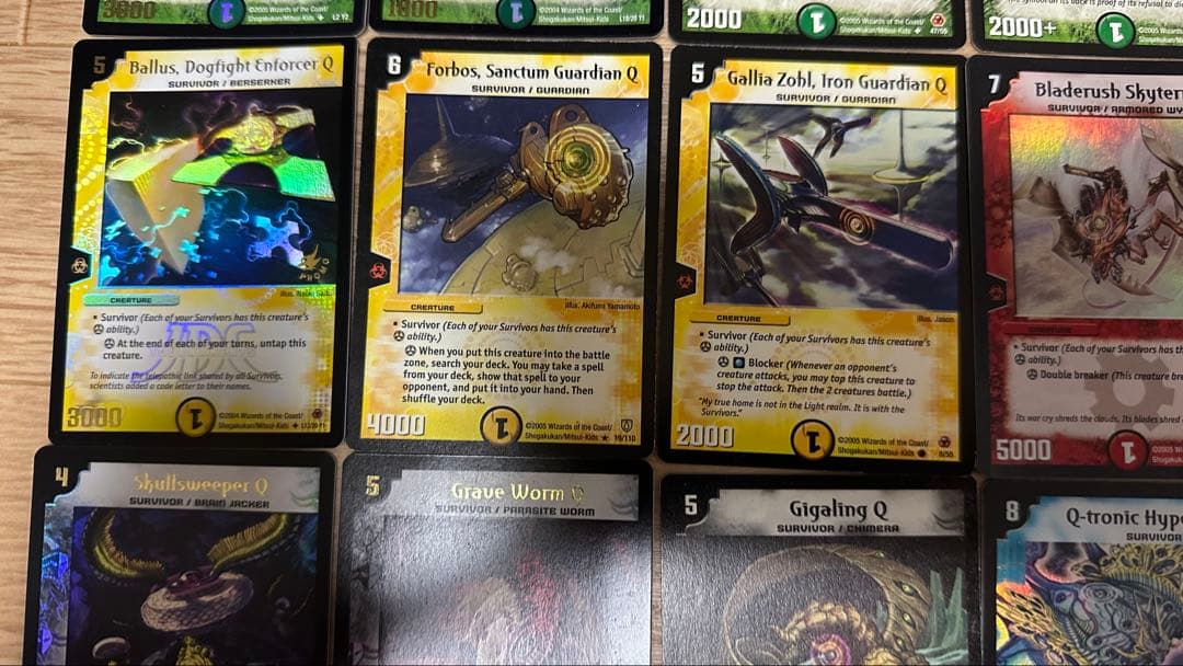 デュエルマスターズ　サバイバー　20枚セット　海外版