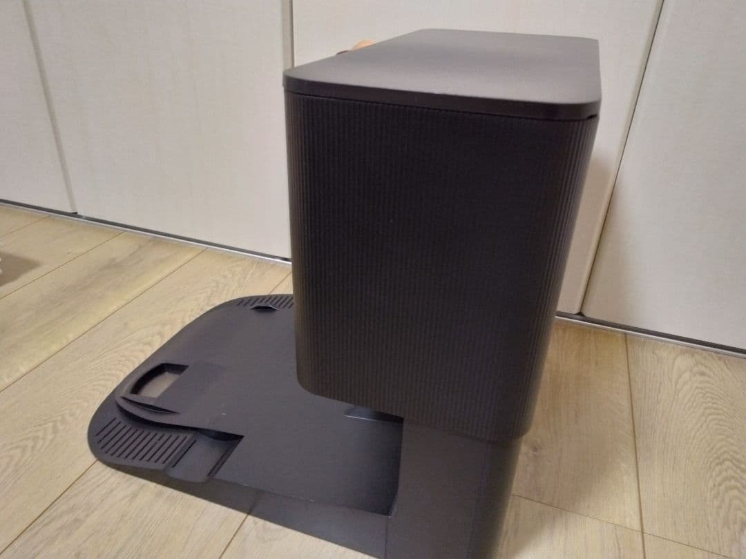 【使用半年】ルンバij用クリーンベース&専用ダストボックス、新品紙パックセット