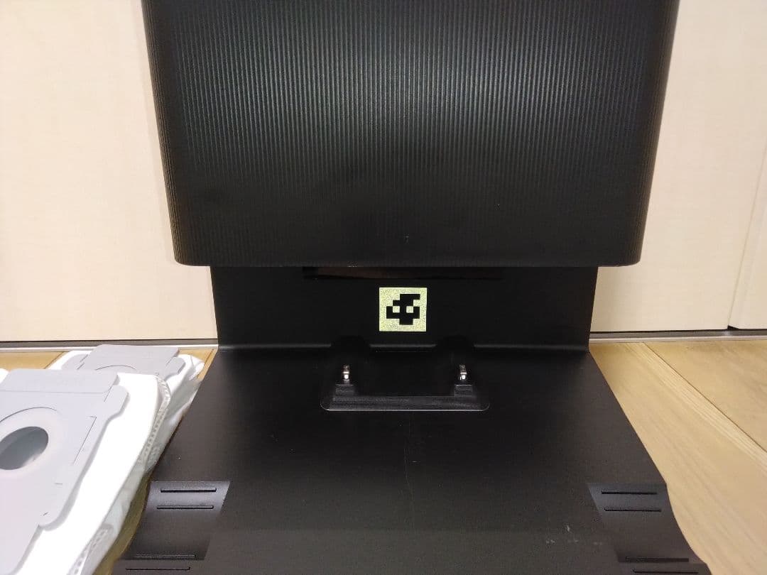 【使用半年】ルンバij用クリーンベース&専用ダストボックス、新品紙パックセット