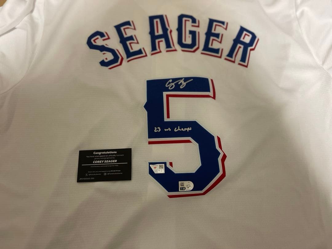 記念グッズ Fanatics UnderWraps Jerseys CoreySeager