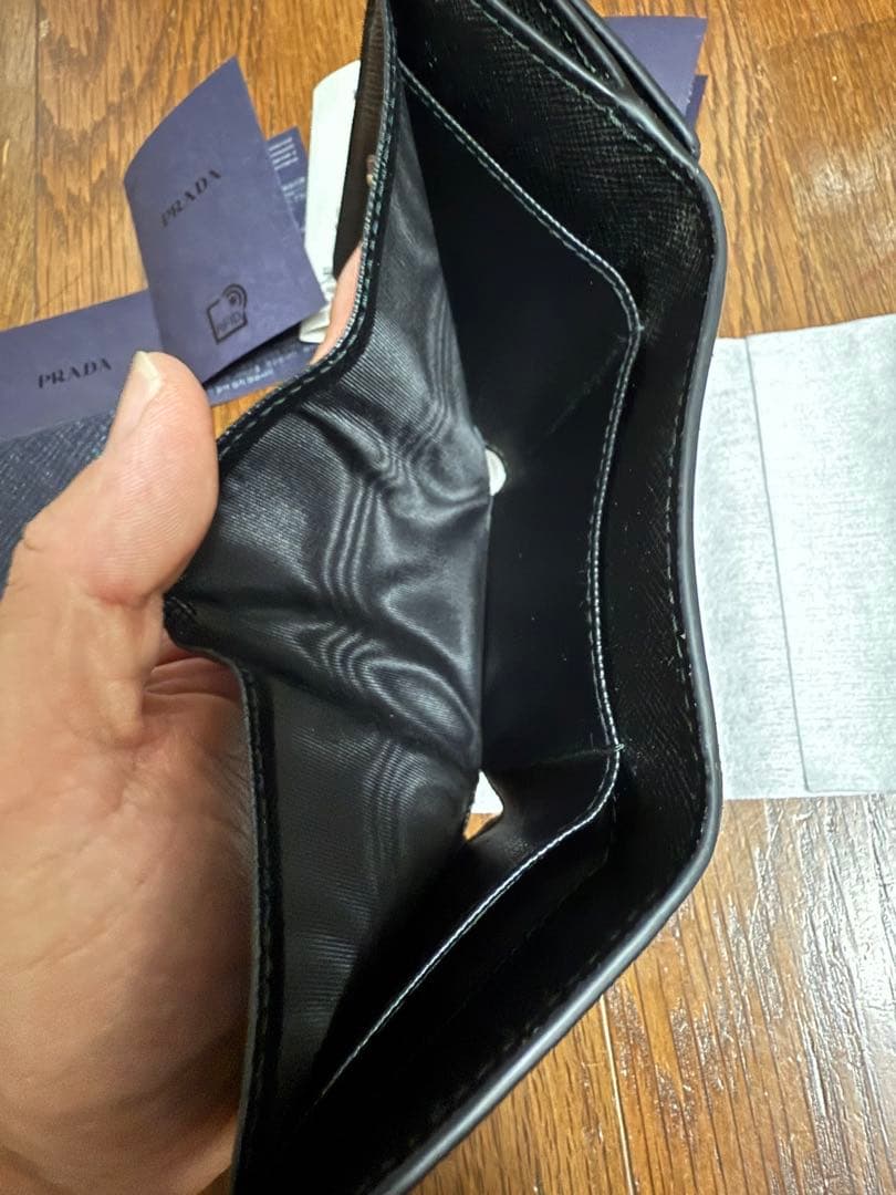 PRADA サフィアーノレザー 三つ折り財布