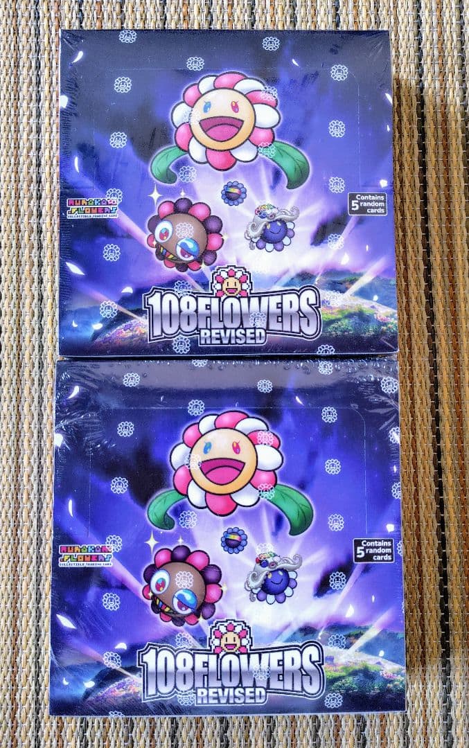 村上隆 108 フラワーズ Revised 英語版 未開封シュリンク付 6箱