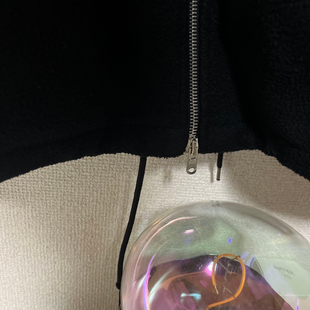 OUR LEGACY アワーレガシー/ブラック フリースジャケット 48