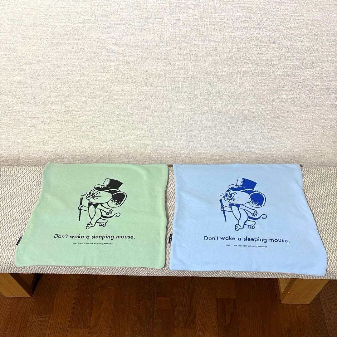 【ほぼ未使用】HALF TRACK PRODUCTS クッションカバー ２枚