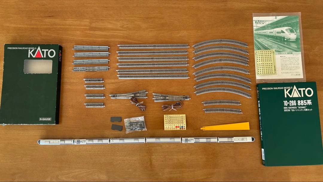 【中古】KATO 885系 白いソニック&レール Nゲージ 鉄道模型 TOMIX