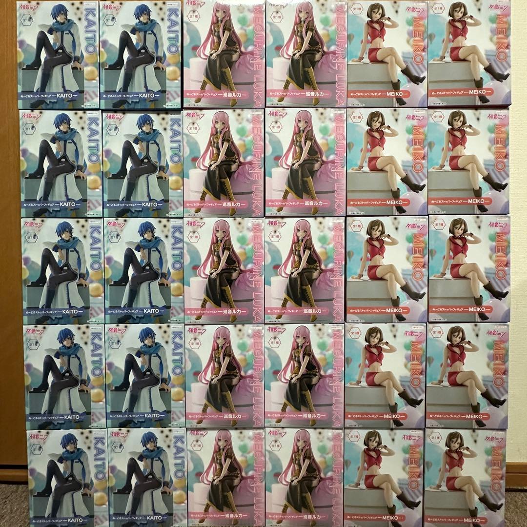 初音ミク ぬーどるストッパーフィギュア 巡音ルカ　MEIKO KAITO 30体