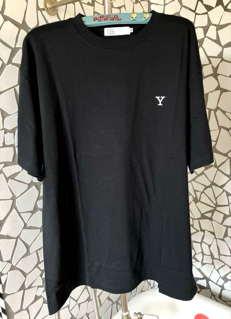 横尾忠則　Y字路Tee ブラックXL