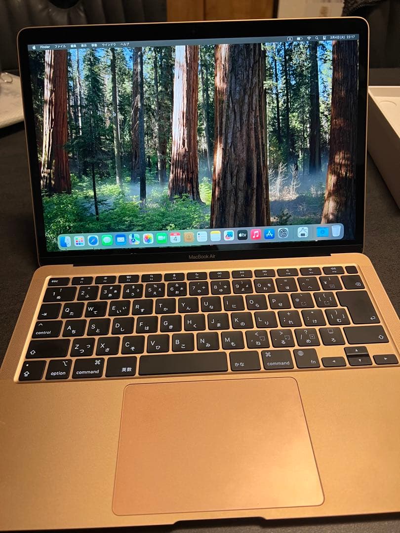 M1チップ Macbook Air 2020 メモリ16gb SSD256gb