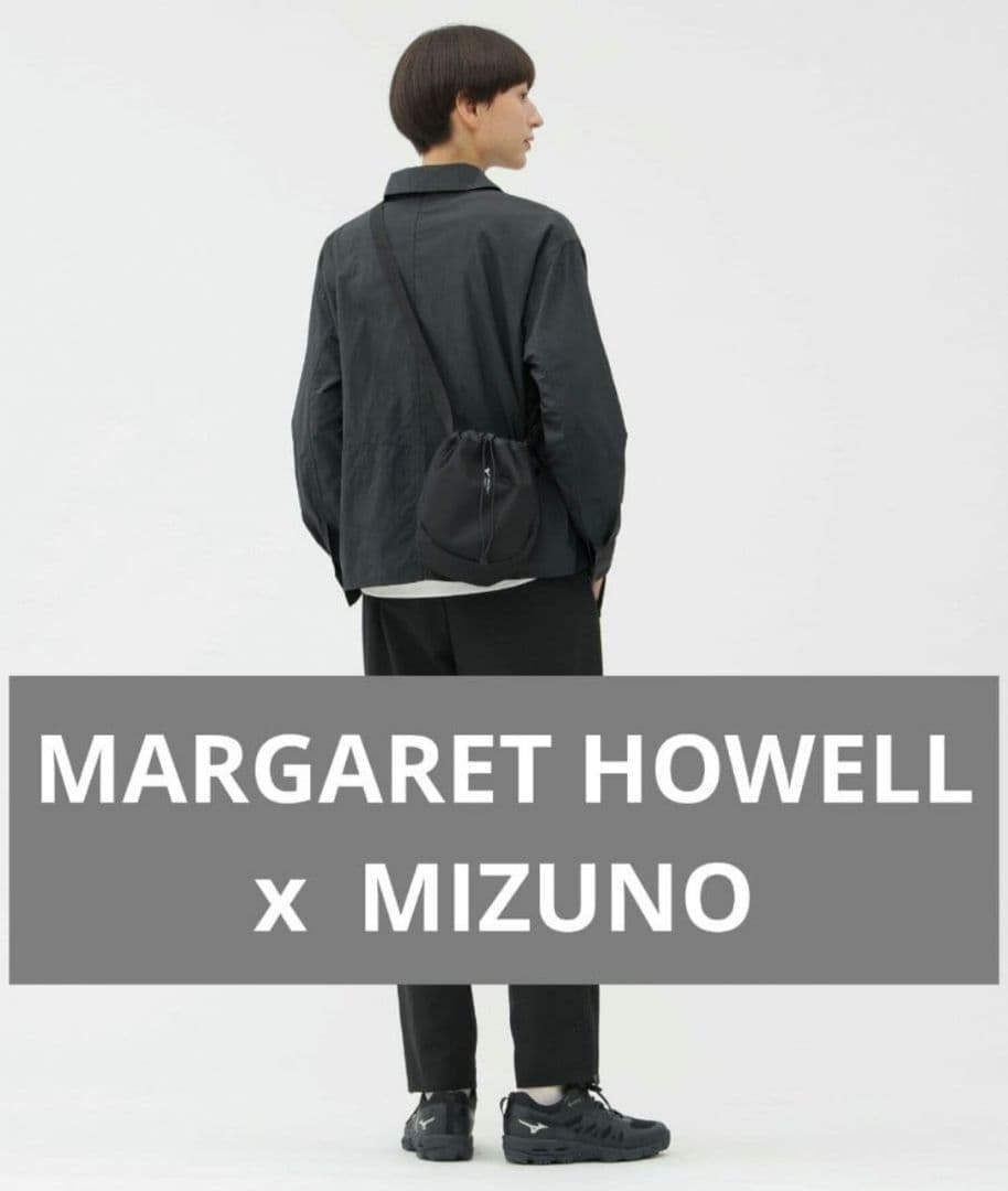 1/31終了 マーガレットハウエル ミズノ 定価14300円 ショルダーバッグ