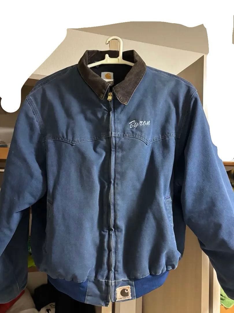 マ*ウ様 Carhartt サンタフェジャケット J14 Blu 90s