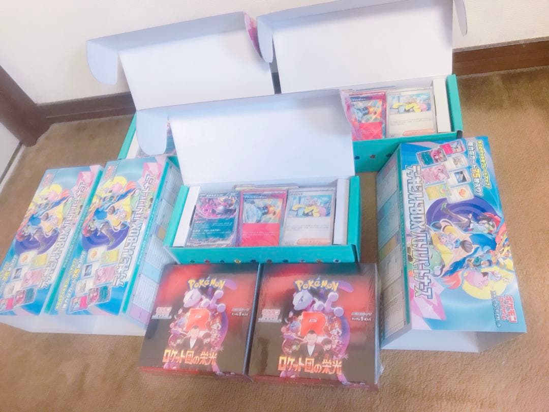 ロケット団の栄光2BOX シュリンク付き