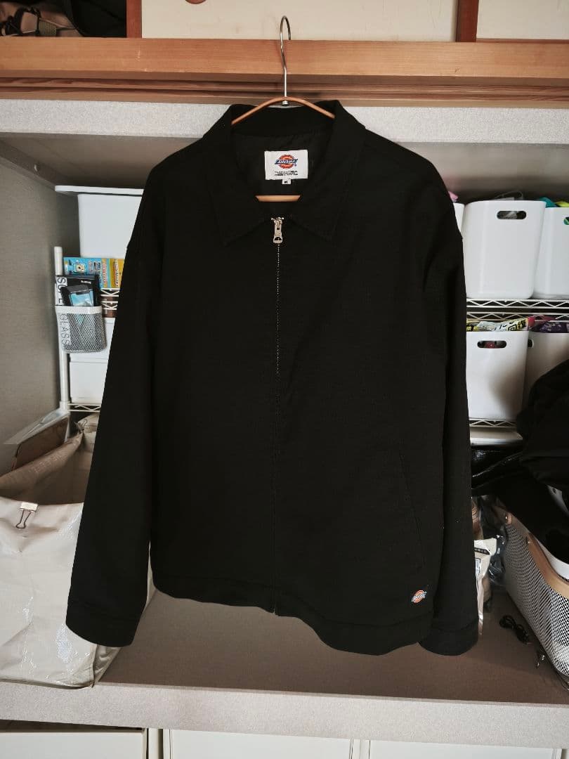 Dickies アイゼンハワージャケット M 黒 ブラック