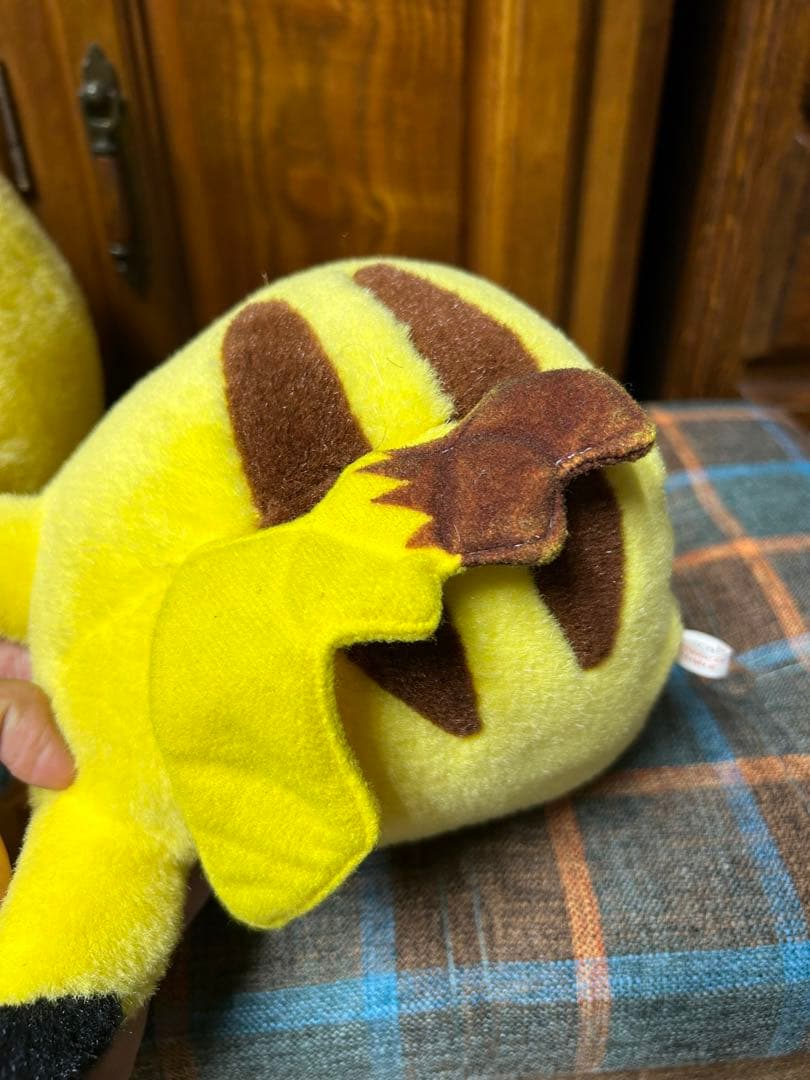 ピカチュウ　ぬいぐるみ　等身大　初期　TOMY