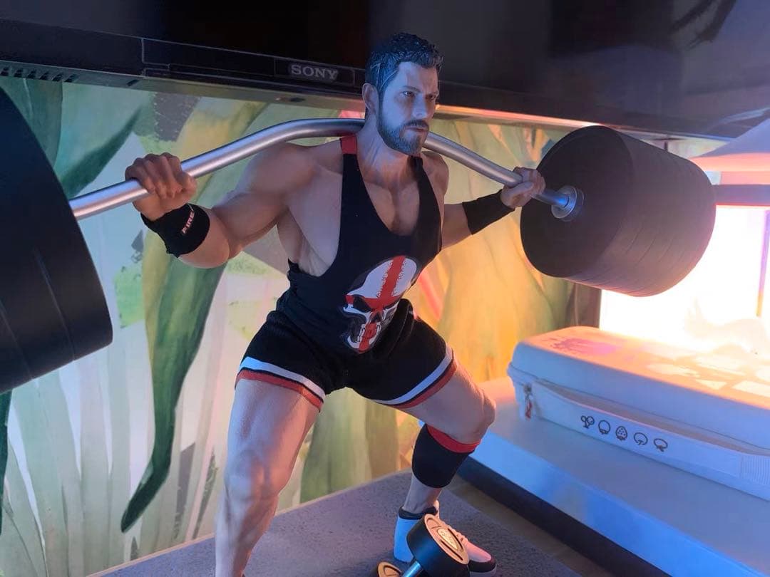 バイオハザード クリスレッドフィールド ガレージキット ガレキ スタチュー④