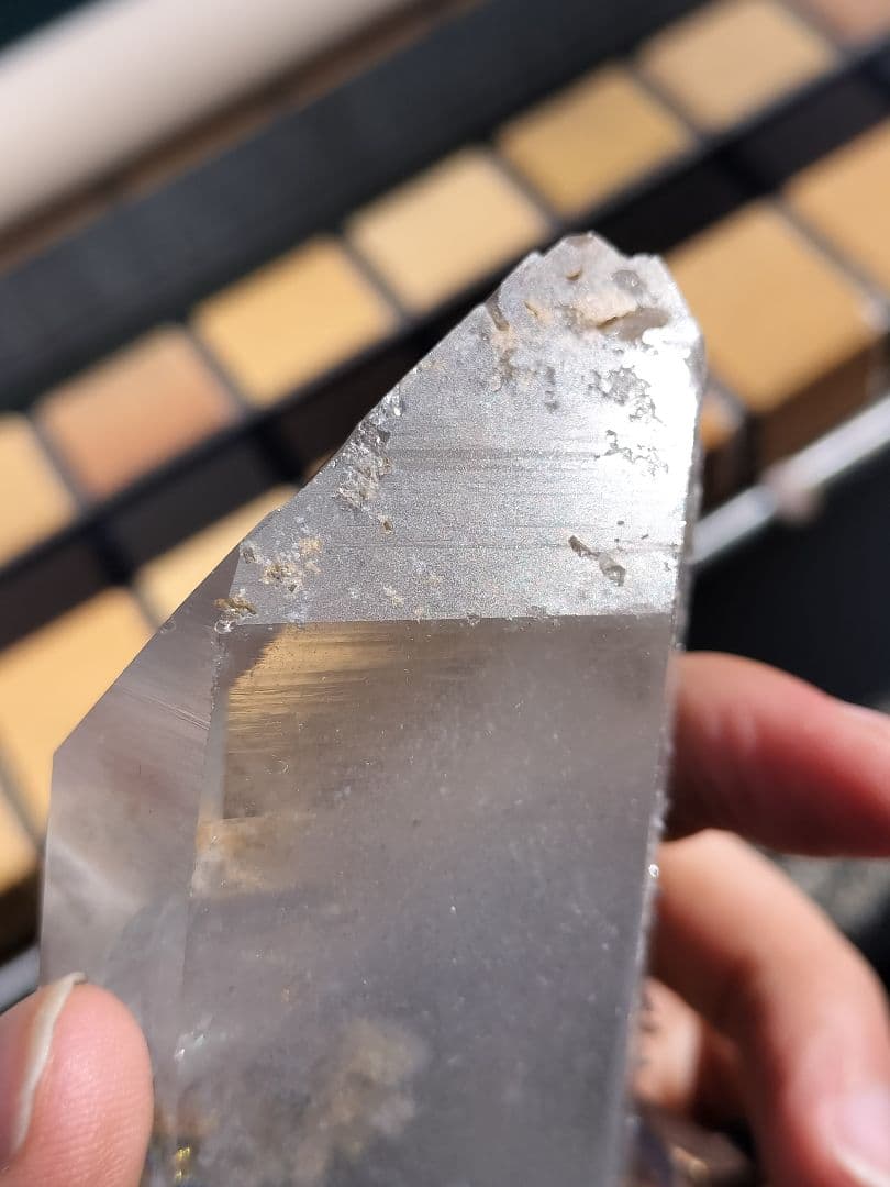 【早いもの勝ち超特価】ブルーザギマウンテンクォーツ　古く珍しいタイプ