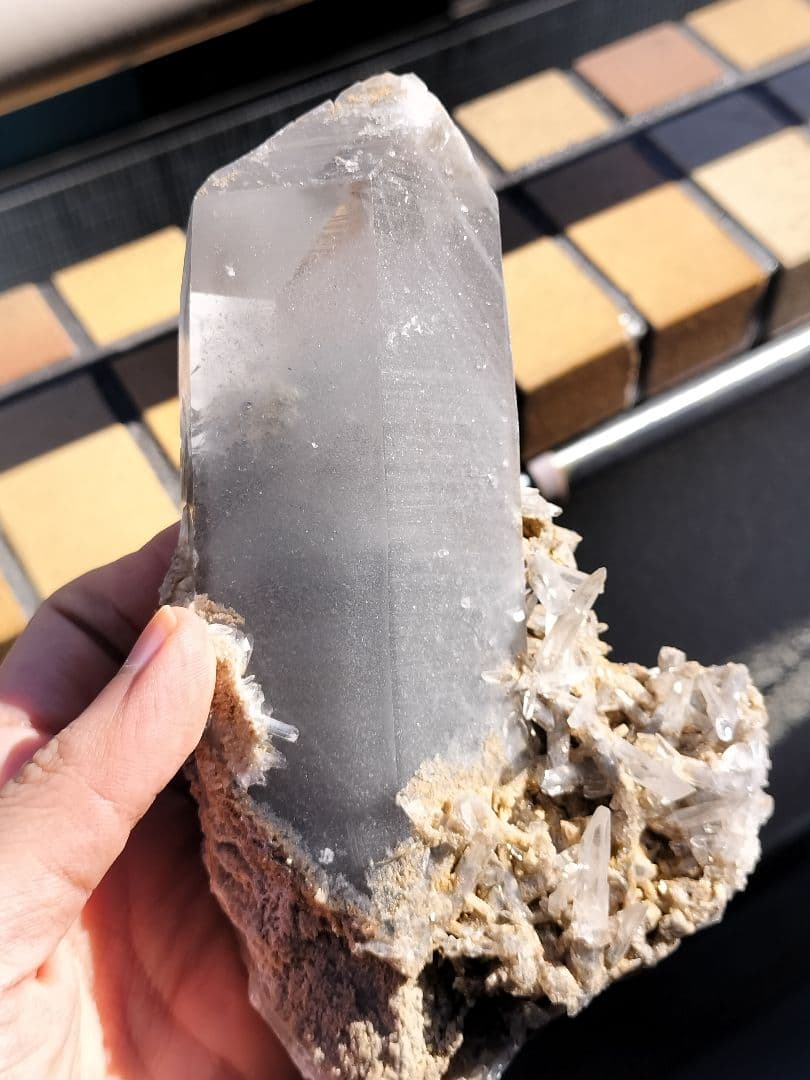 【早いもの勝ち超特価】ブルーザギマウンテンクォーツ　古く珍しいタイプ