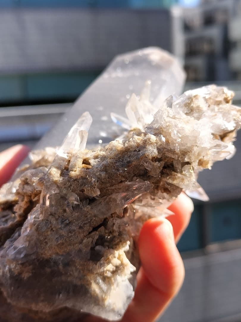 【早いもの勝ち超特価】ブルーザギマウンテンクォーツ　古く珍しいタイプ