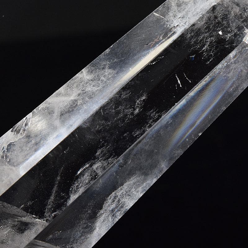 風水　縁起物　水晶　クリアクォーツ　台付　置物　2点まとめて　C　8196