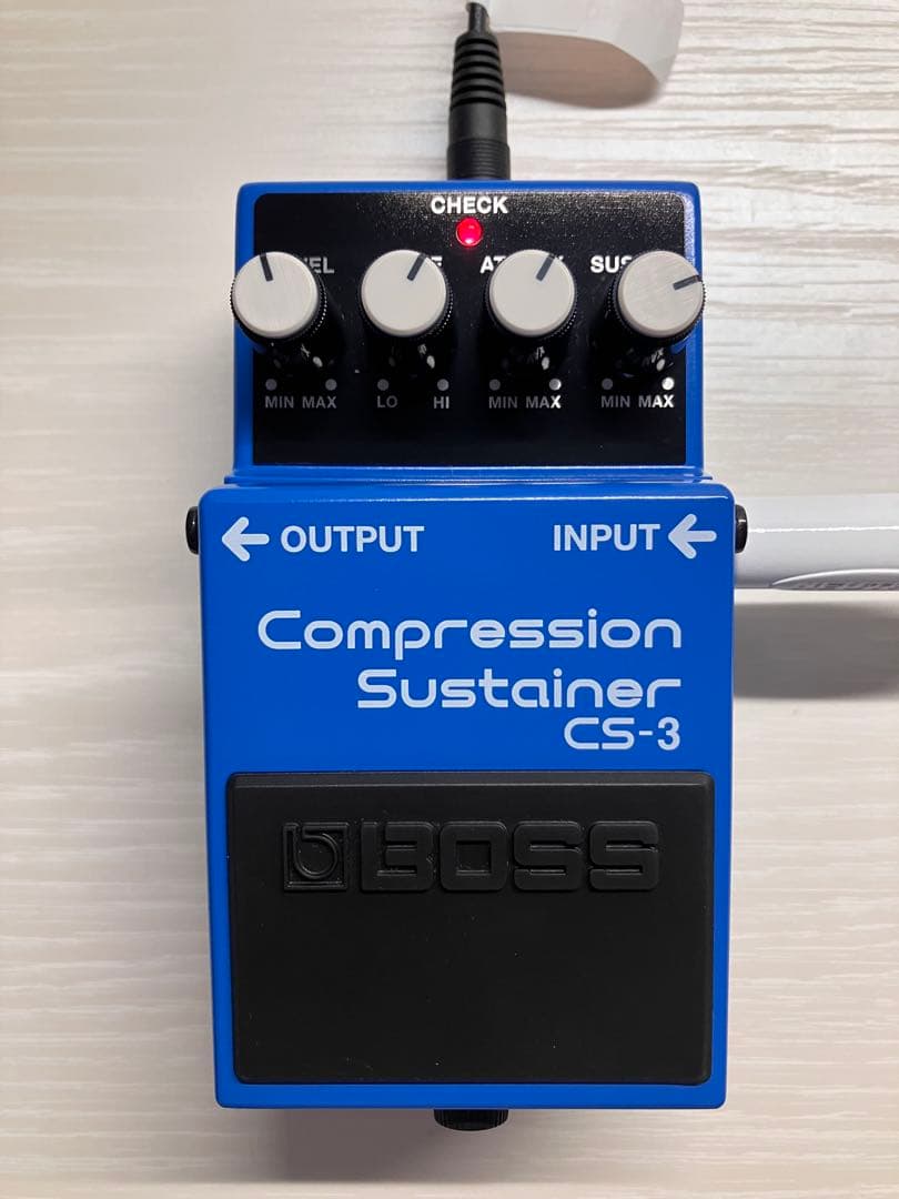 ギター BOSS Compression Sustainer CS-3