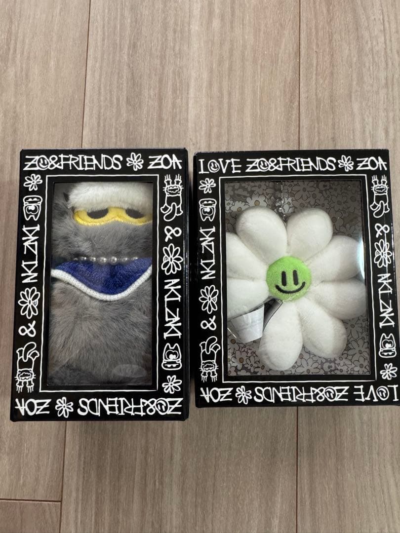 ZO&FRIENDS ポップアップ ZOA キーリング 新品未使用